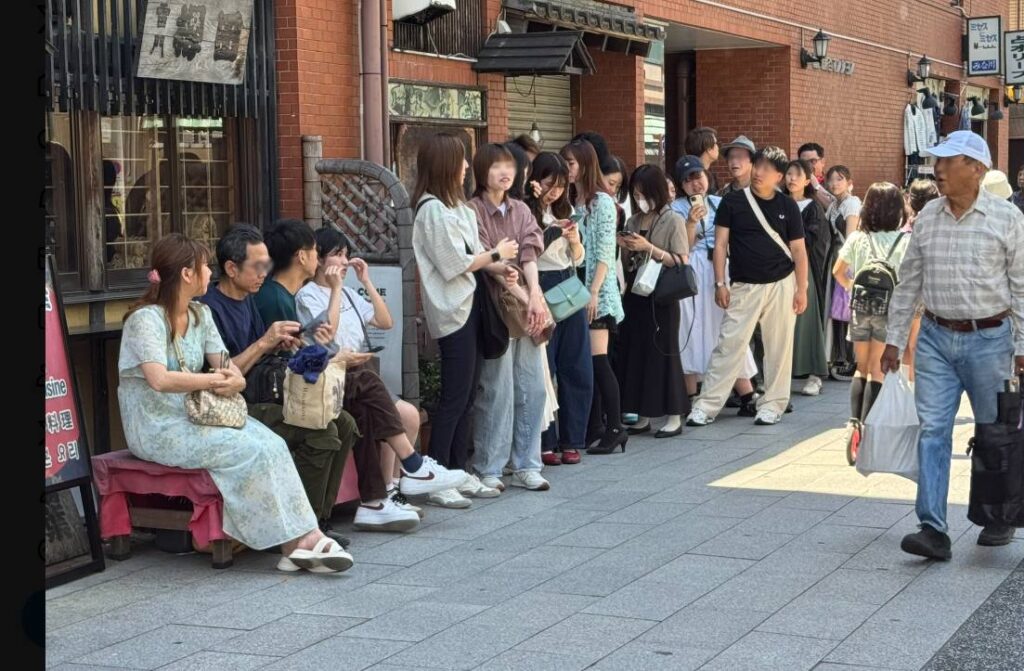 行列　浅草　ランチ