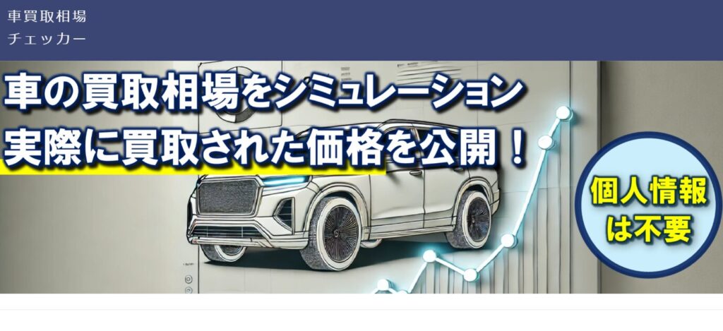 車買取相場チェッカー